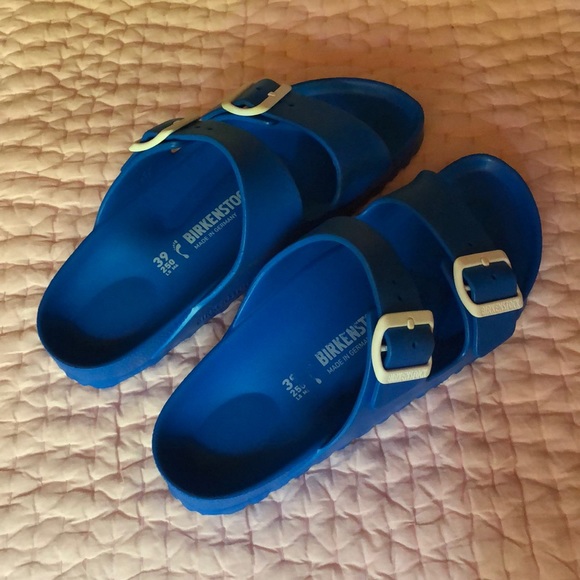 royal blue birkenstocks